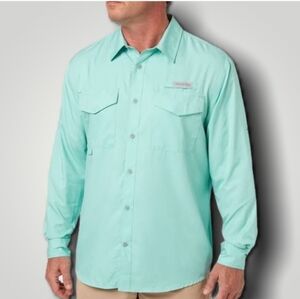 Field And Stream Lattitude Long Sleeve Men's Fishing UPF 50 Outdoor Shirt